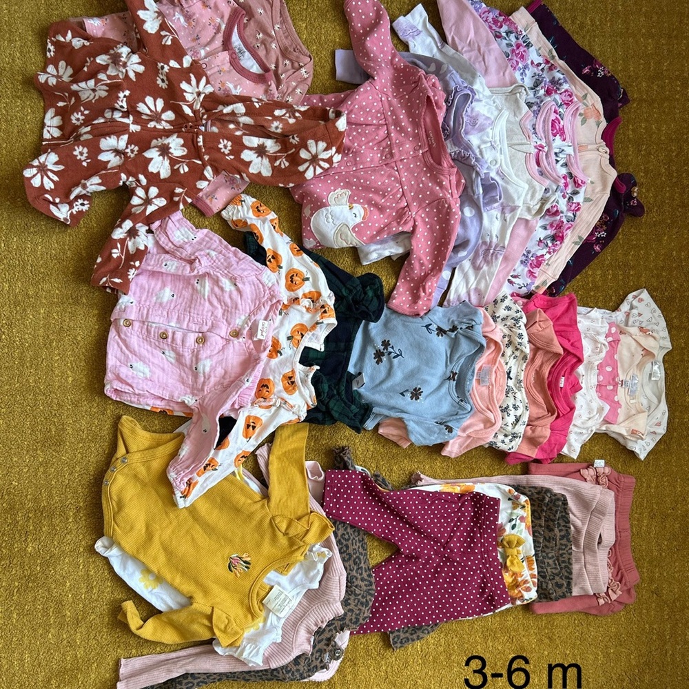 Baby Girl Clothing Bundle 3-6 Months
